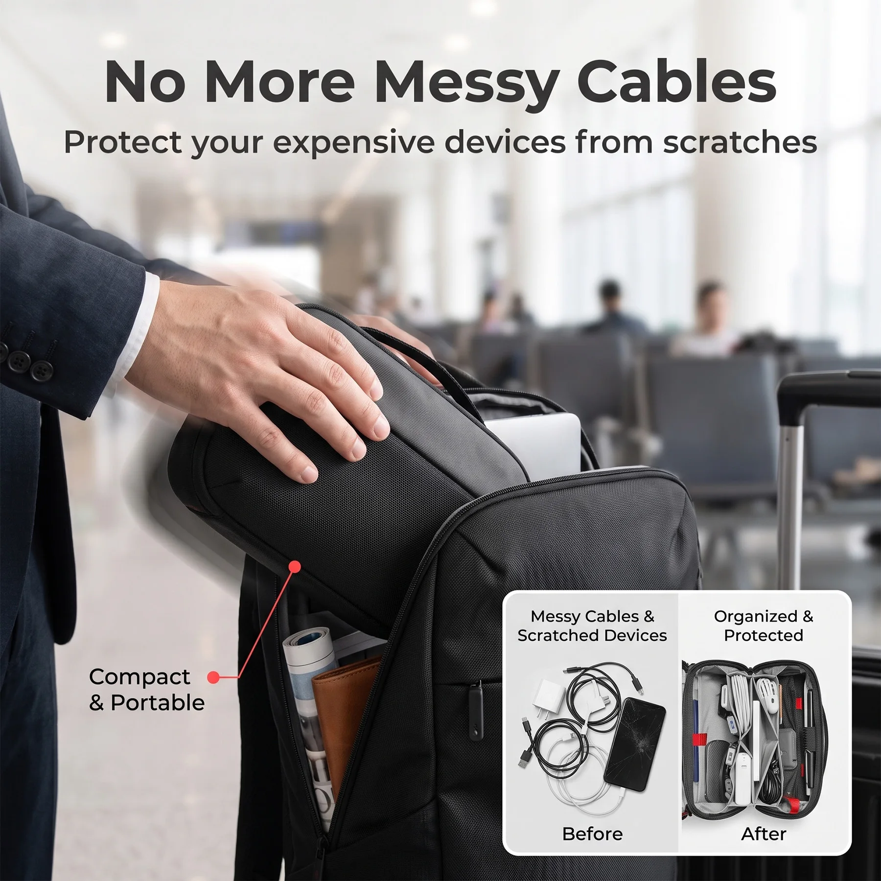 Organizer da Viaggio per Dispo - Tech Accessories Case recensione e prezzo